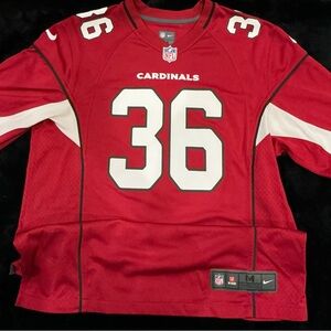 NFL On Field Arizona Cardinals Deone Buchannon #36 to Jersey by Nike Men’s Med